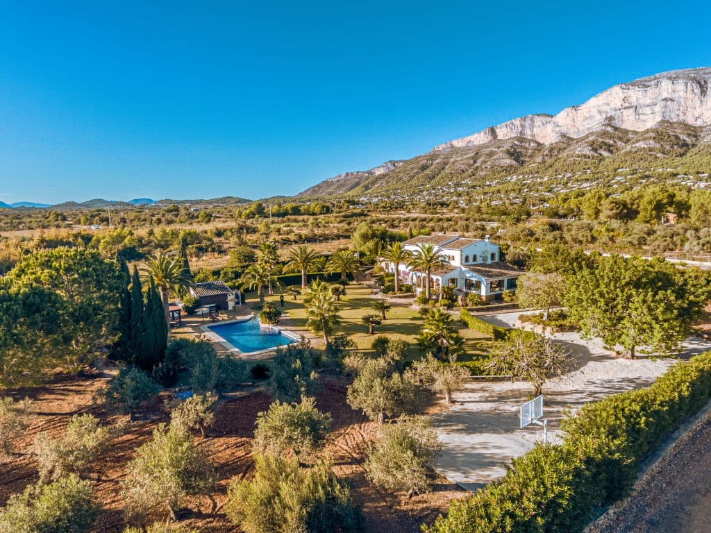 mediterranean style finca in costa blanca