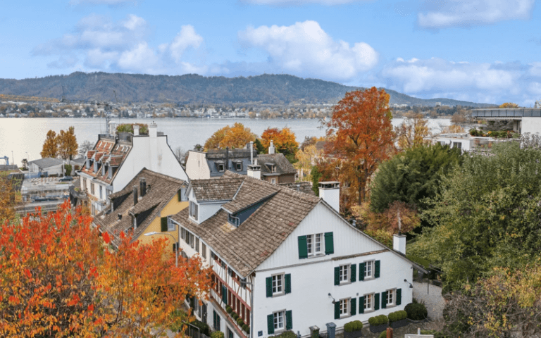 A Historic Half-Timbered House in Zurich