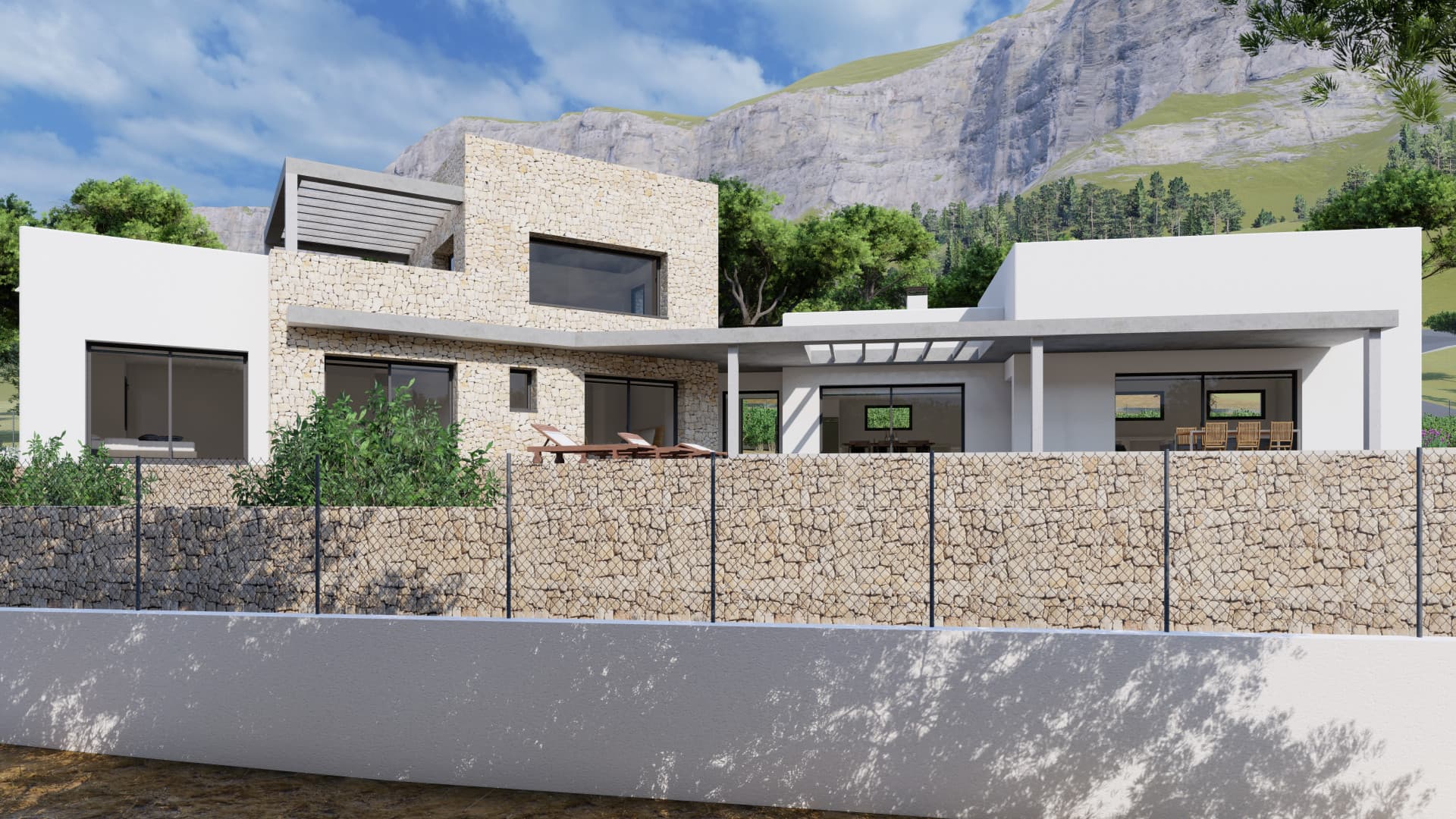 Excellente opportunité de construire une villa neuve sur une parcelle d’environ 1 570 m², avec permis de construire déjà accordé et un projet conçu pour une résidence de style classique ou ibicenco. - 9