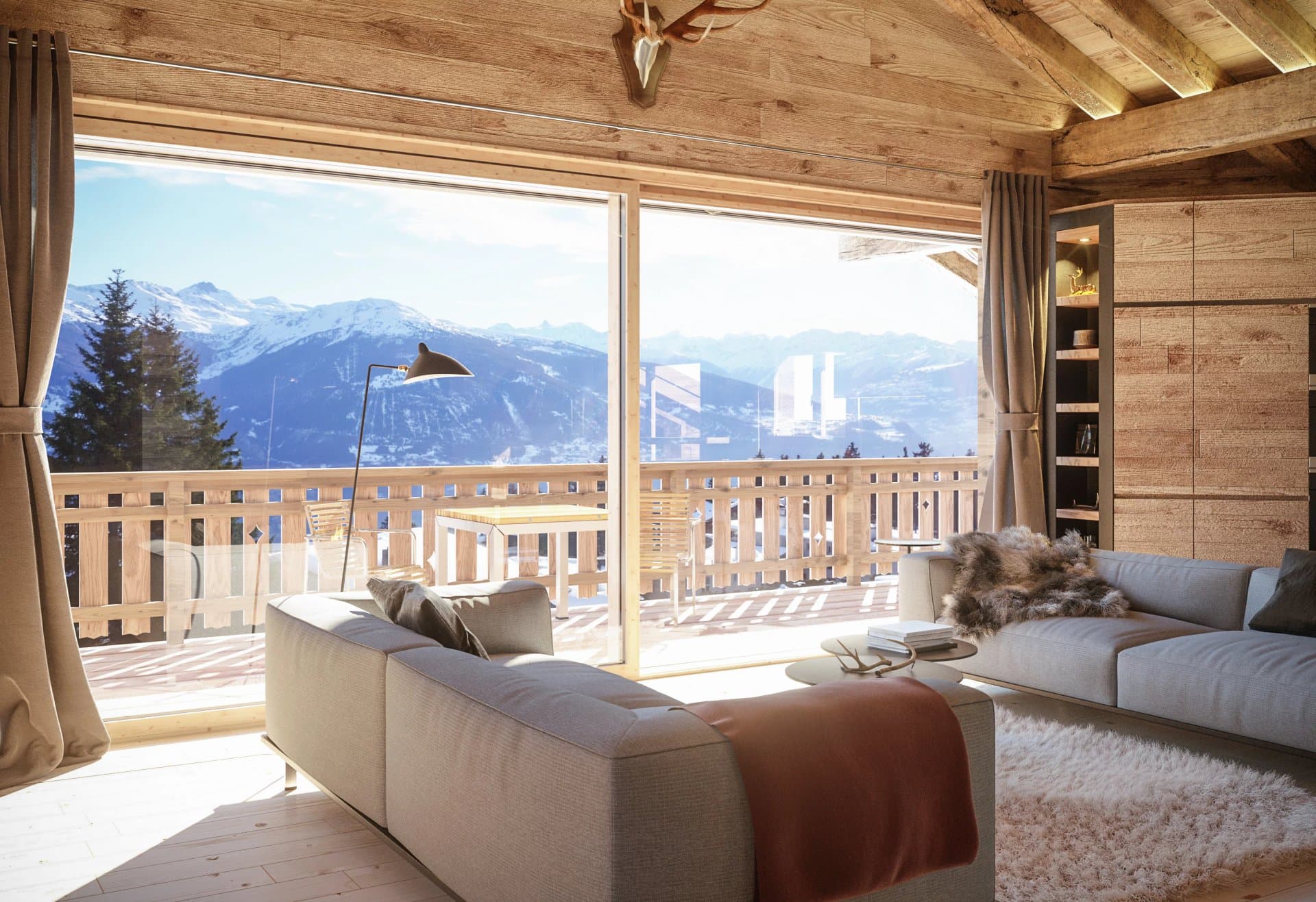Élégant 4.5 pièces au pied des pistes