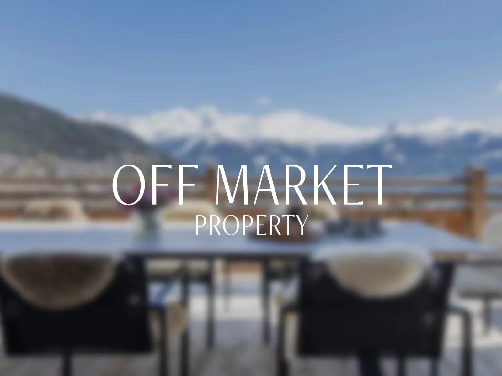 Magnifique chalet de luxe en construction