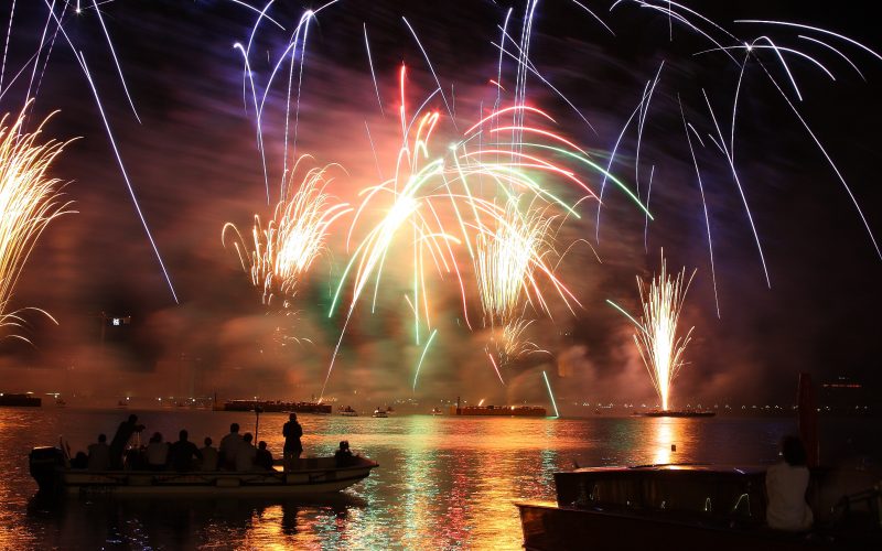 Feux d'artifice du Grand Canal