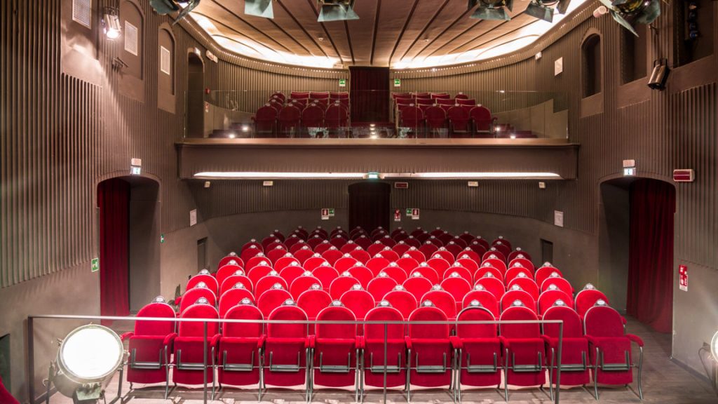 Zuschauerraum des Theaters Flaiano in Rom