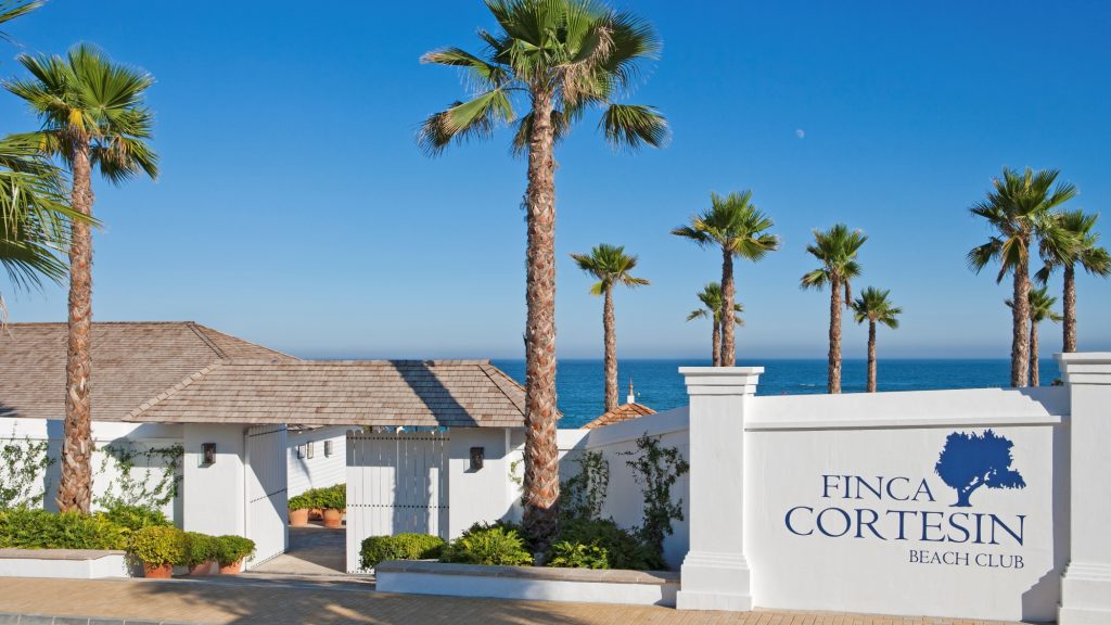 Beach Club in Finca Cortesin Golf & Hotel, Bahía de Casares