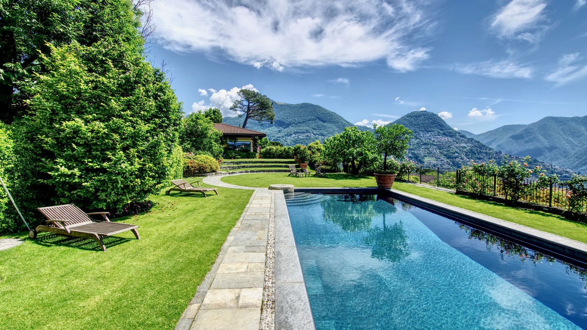 Villa de lujo en venta en Massagno, Suiza