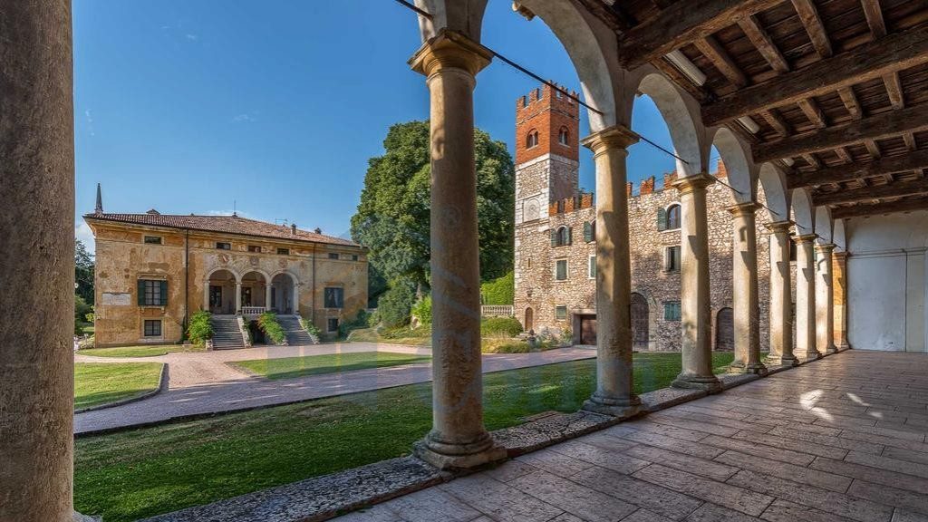Renaissance villa in the Veneto region