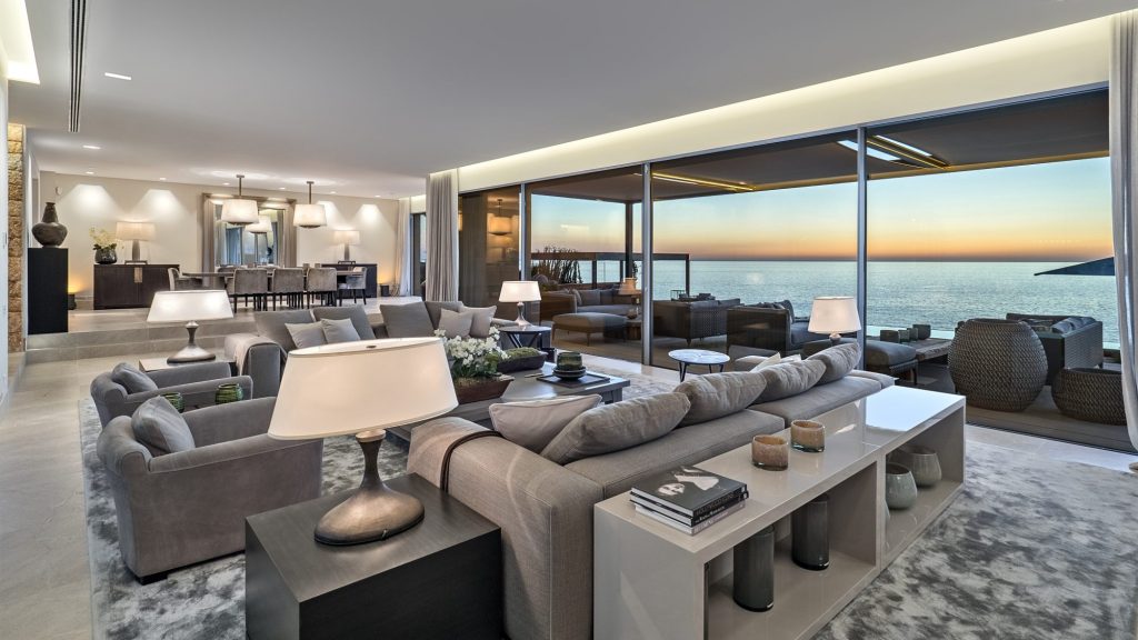 Lounge with sea views - Villa for sale in Cap adriano, Mallorca