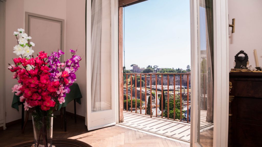 Apartamento con vistas al Foro romano