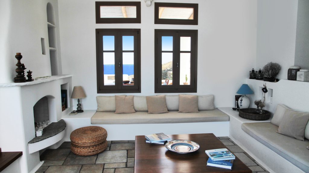 Casa con elegante diseño interior en Kythnos