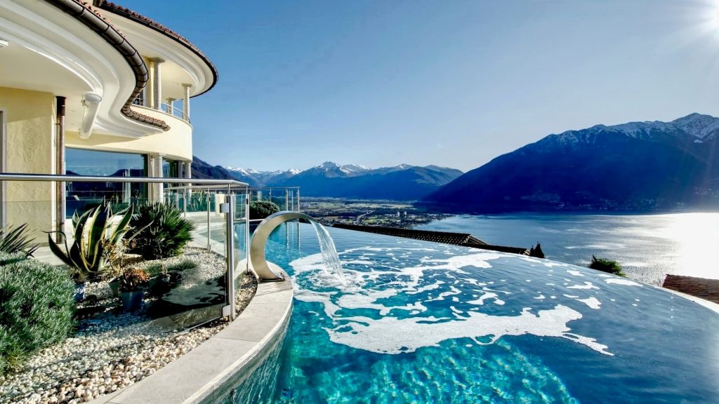 Mediterranean villa in the Ticino