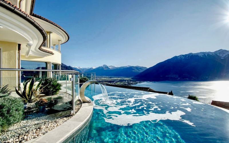 Mediterranean villa in the Ticino