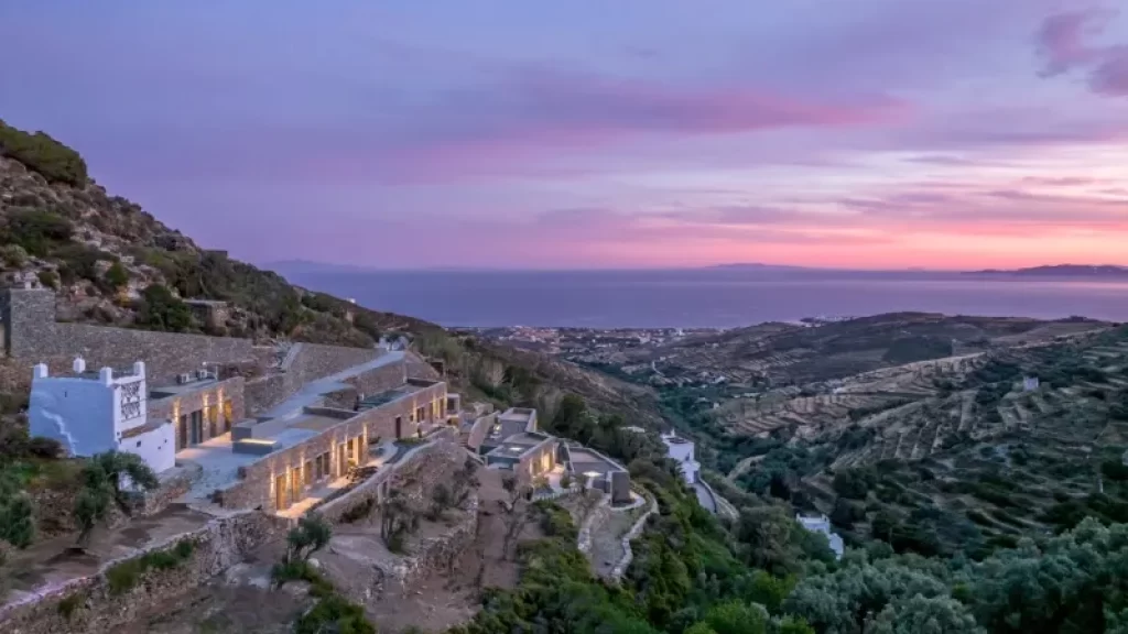 A boutique hotel in Tinos