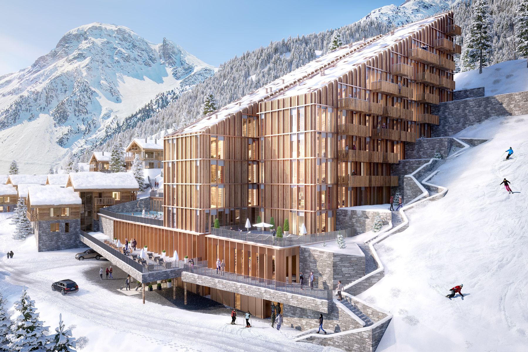 Luxury Real Estate in Valaisan Alps Residences EREN