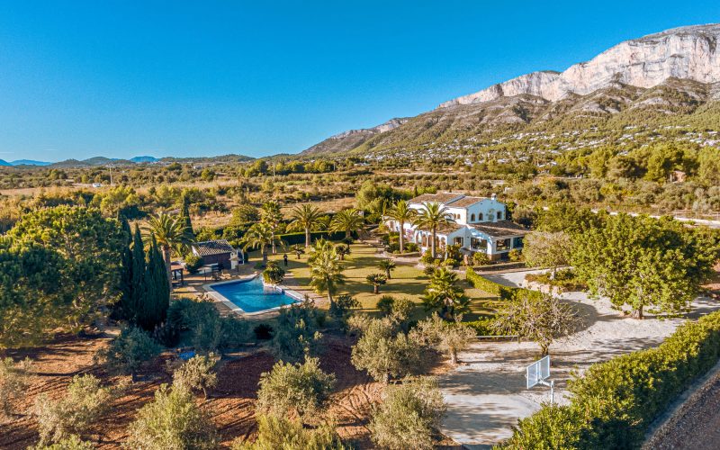 mediterranean style finca in costa blanca