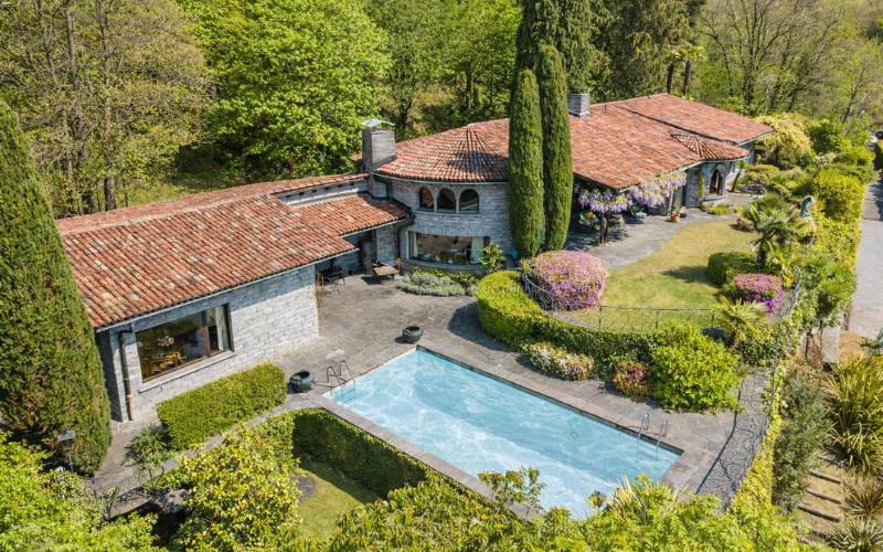 Mediterranean Charm Above Lake Maggiore