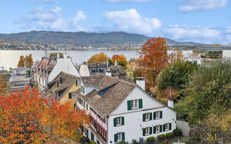 A Historic Half-Timbered House in Zurich